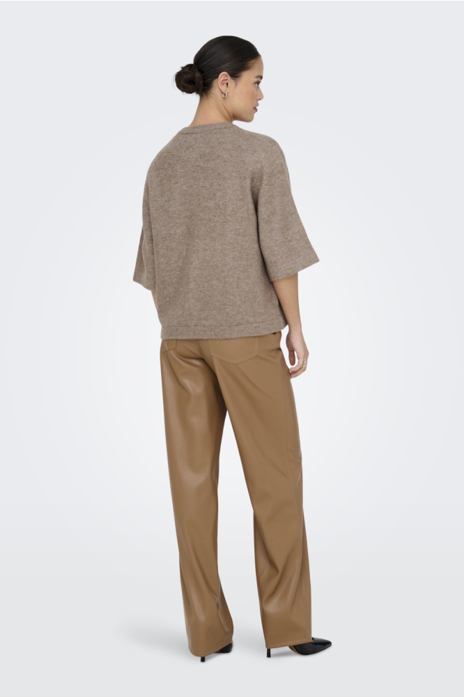 ONLCAMILLA S/S CARDIGAN KNT NOOS 15348772 CARIBOU